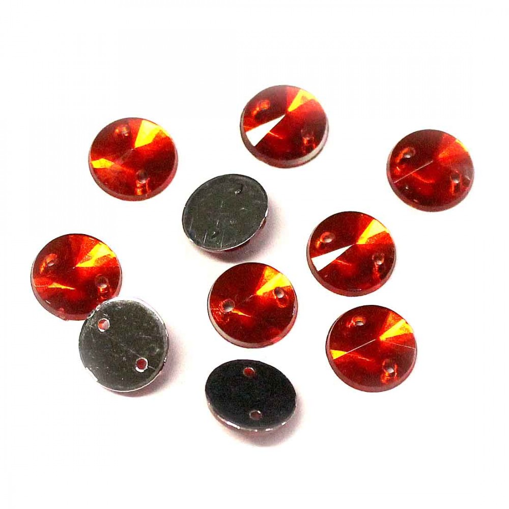 Sewing crystals 8mm 10psc. (208003PK)