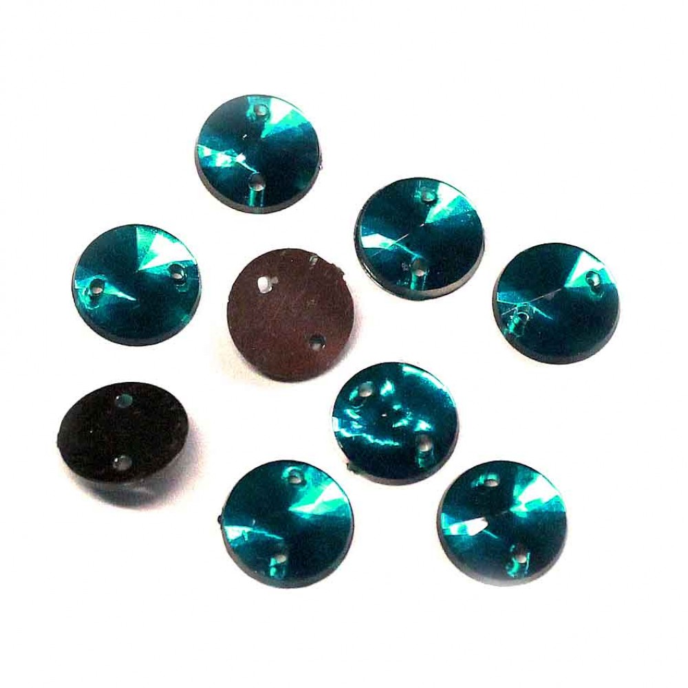 Sewing crystals 8mm 10psc. (208007PK)