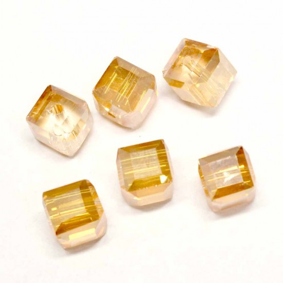 Glaskristaller 10 mm 6 st.(010002SK)