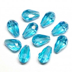 Glaskristaller 15x10 mm 10 st.(015002SK)