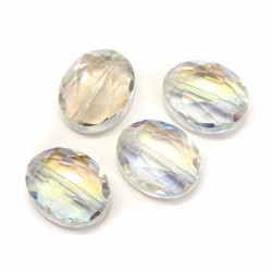 Glass crystals 20x16 mm 4 pcs.(020000SK)
