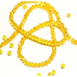 Glass crystals 3,5x2,5mm (003508RL)