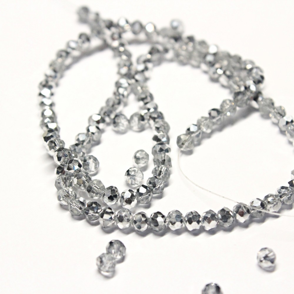 Glass crystals 3,5x2,5mm (003564RL)