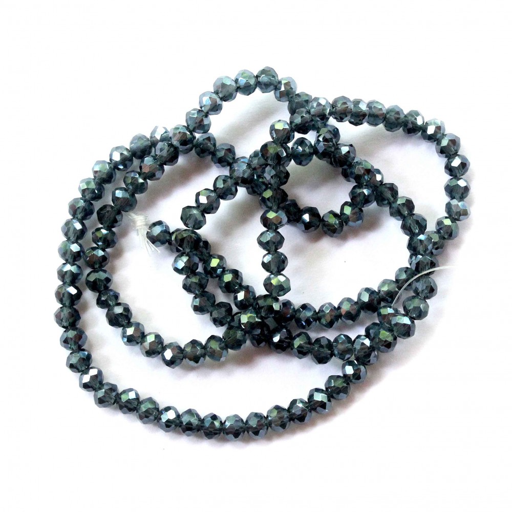 Glass crystals 3,5x2,5mm (003507RL)