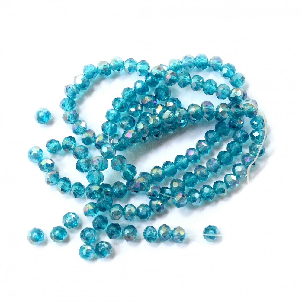 Glass crystals 3,5x2,5mm (003552RL)