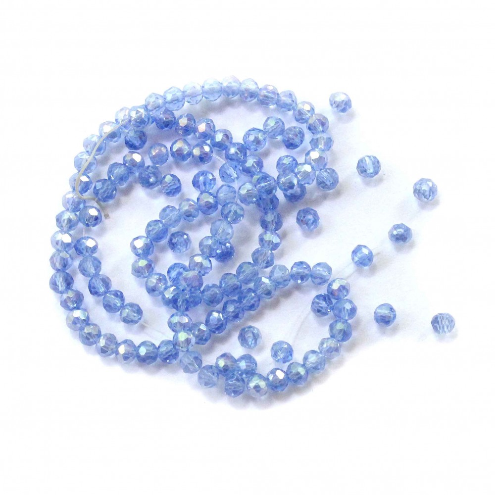 Glass crystals 3,5x2,5mm (003554RL)