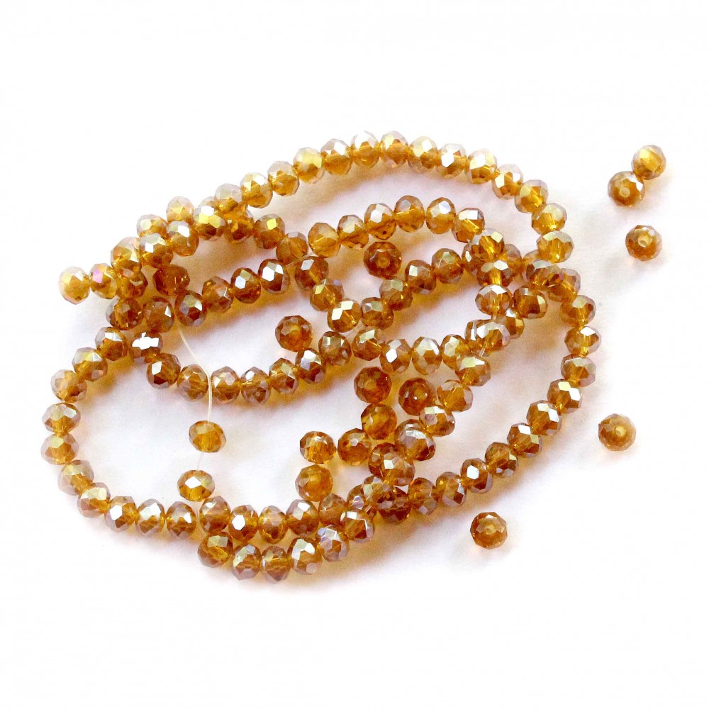 Glass crystals 3,5x2,5mm (003559RL)