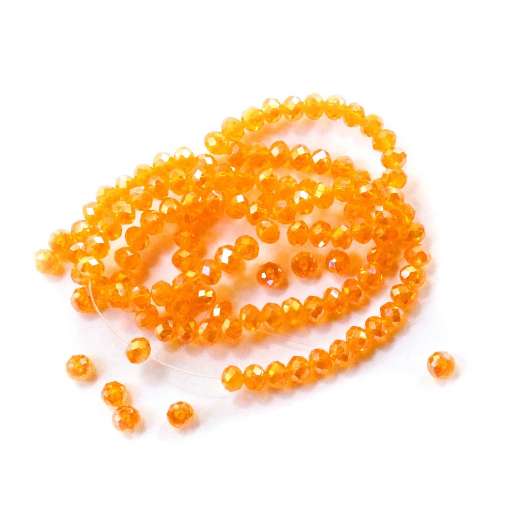 Glass crystals 3,5x2,5mm (003560RL)