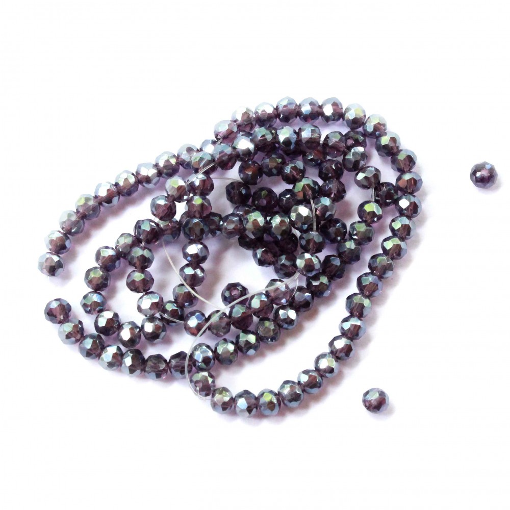 Glass crystals 3,5x2,5mm (003563RL)