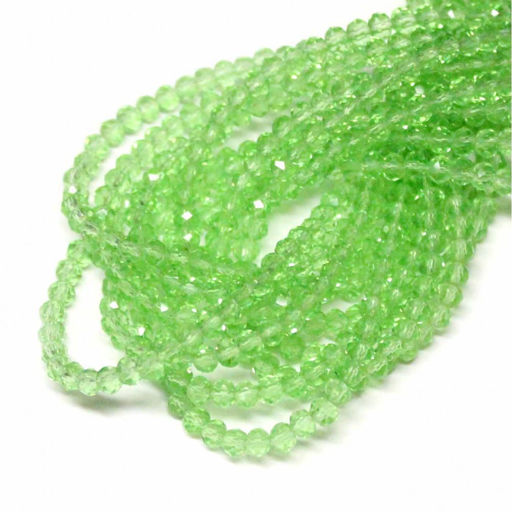 Glass crystals 3,5x2,5mm (003505RL)