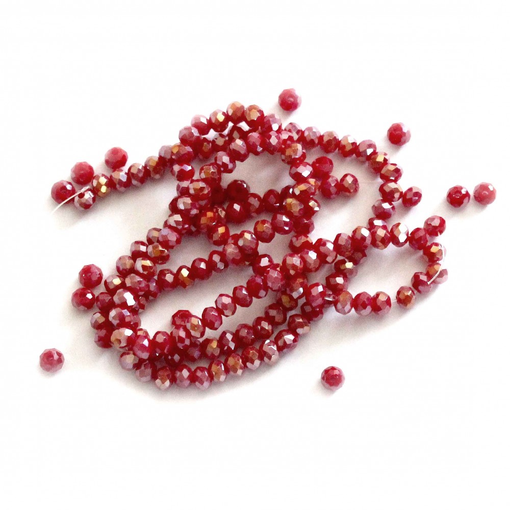 Glass crystals 3x2mm (003029RL)