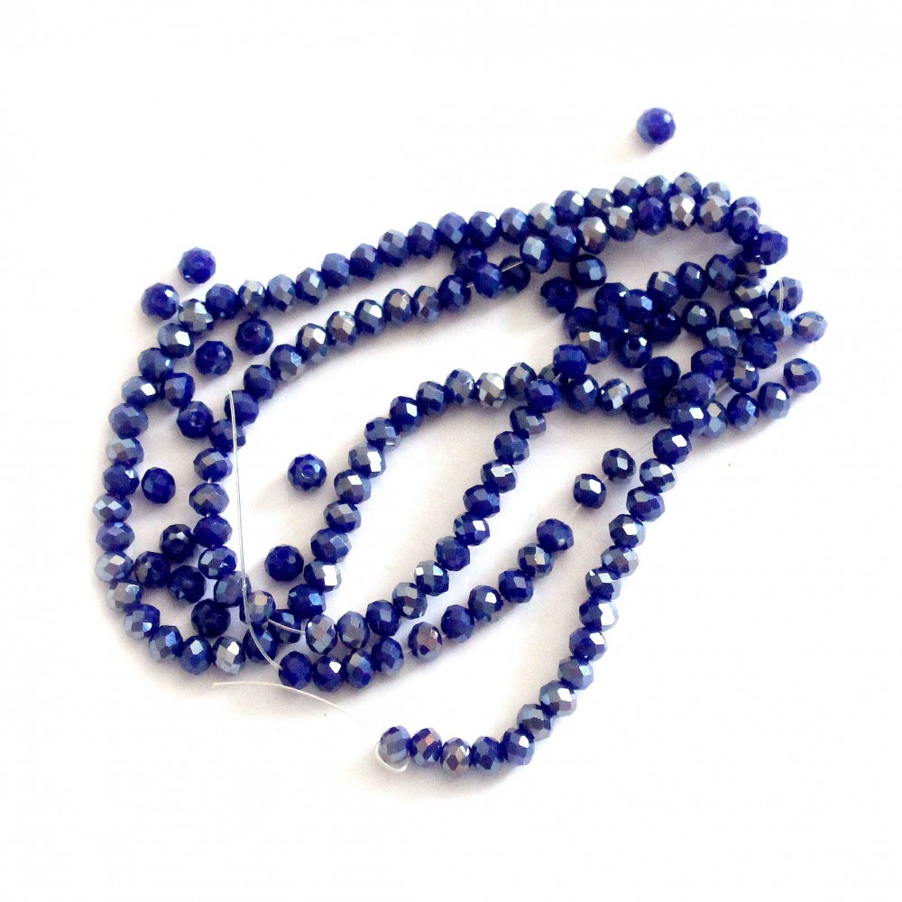 Glass crystals 3x2mm (003041RL)