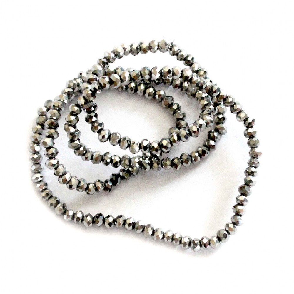 Glass crystals 3x2mm (003100RL)