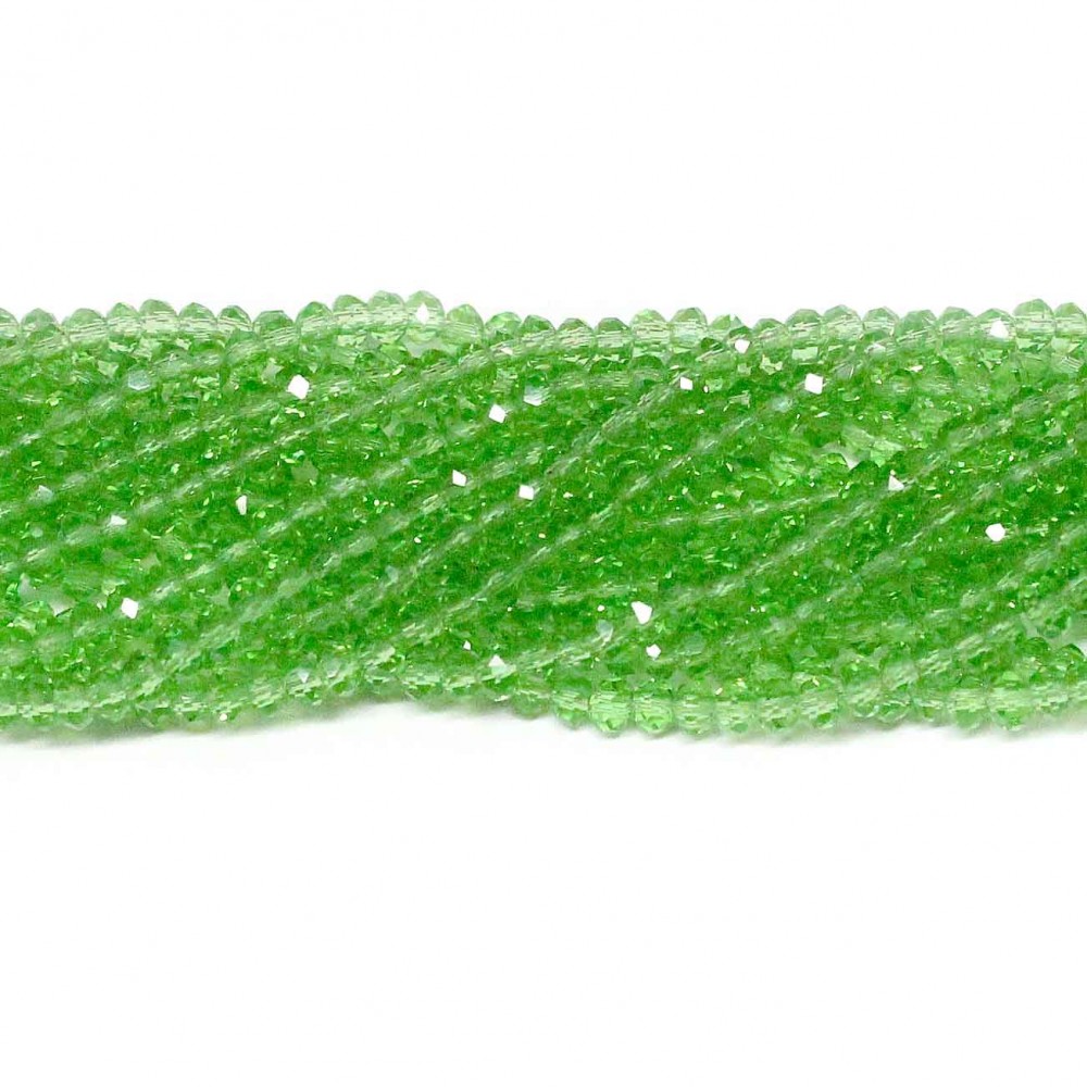 Glass crystals 3x2mm (003035RL)