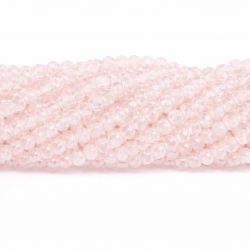 Glass crystals 4x3,5mm