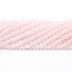 Glass crystals 4x3mm