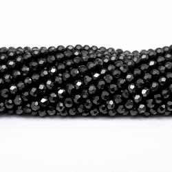 Glass crystals 4x3mm