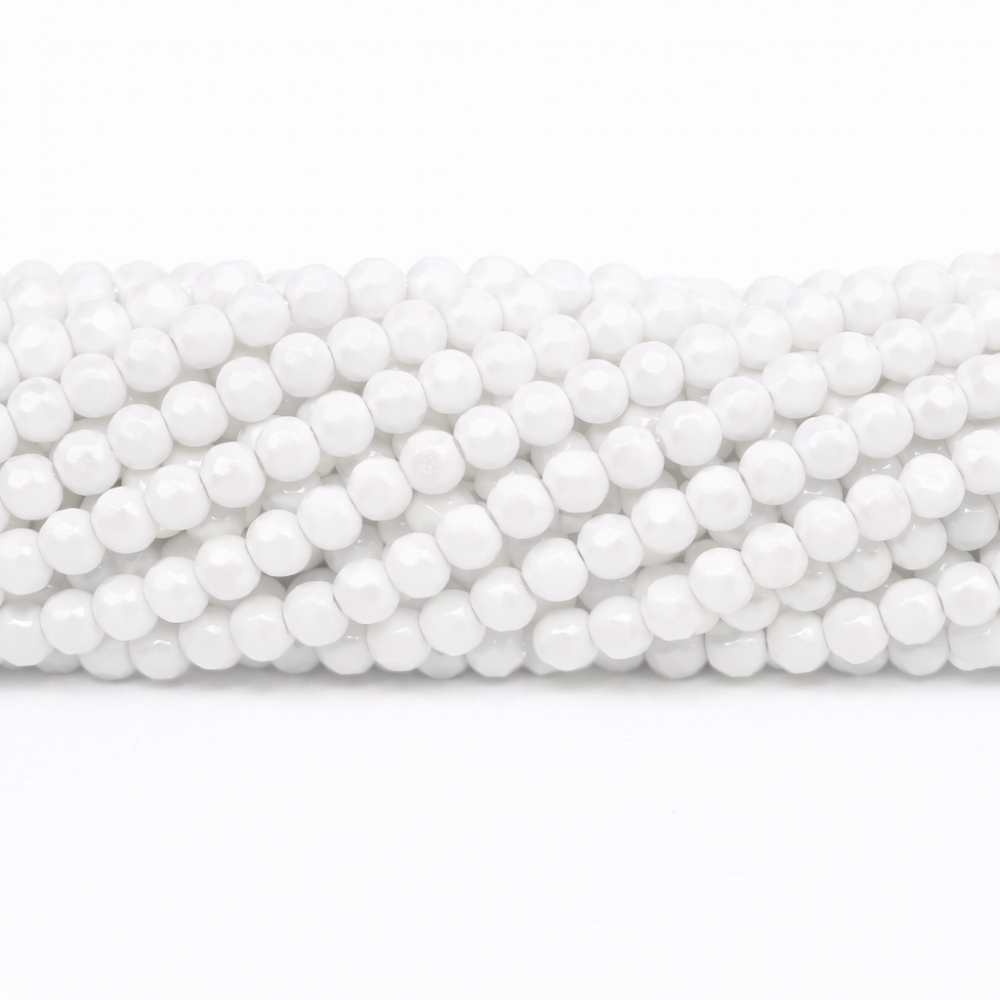 Glass crystals 4x3mm