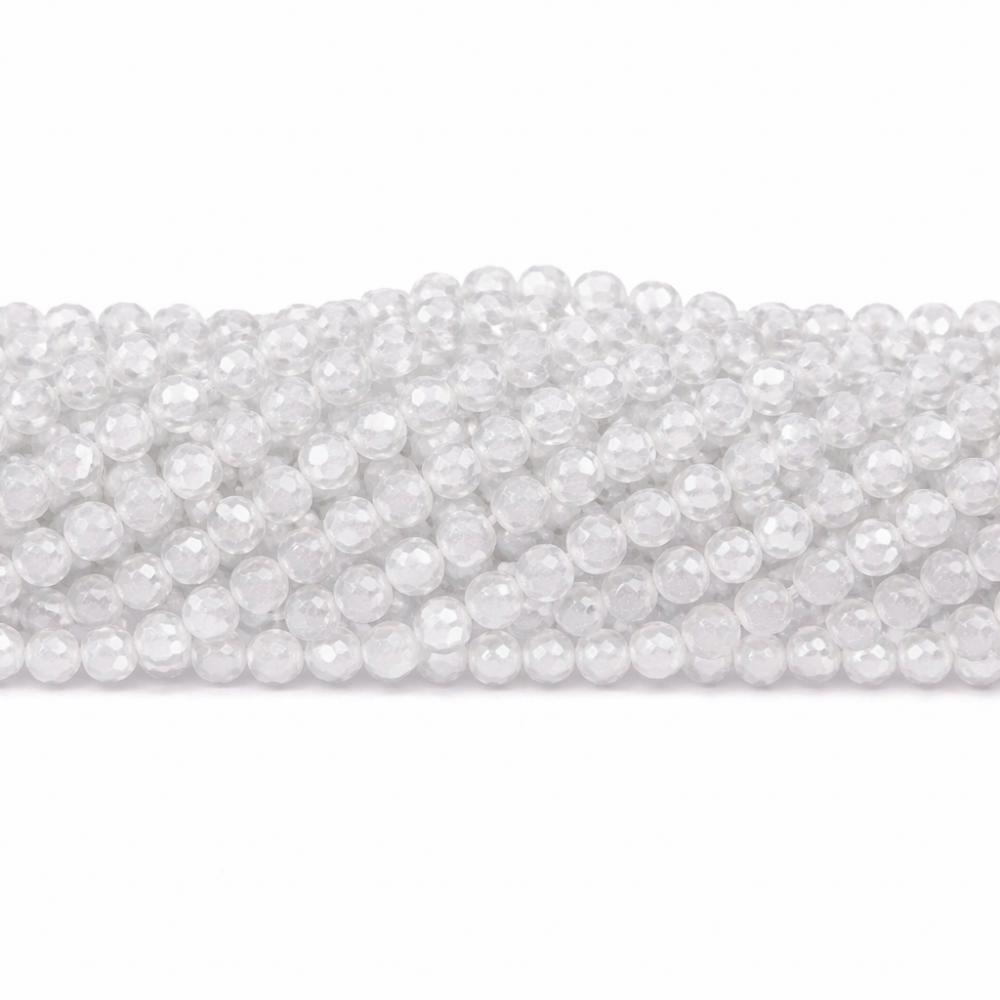 Glass crystals 4x3mm