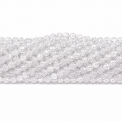 Glass crystals 4x3mm