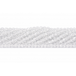 Glass crystals 4x3mm