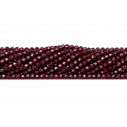 Glass crystals 4x3mm