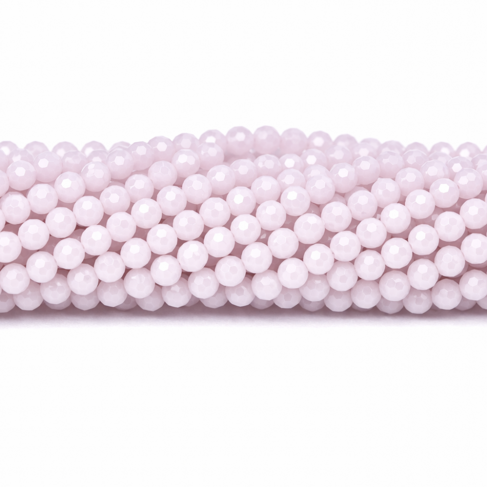 Glass crystals 4x3mm