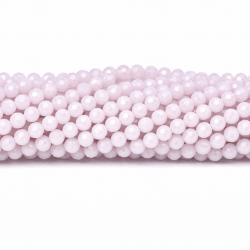 Glass crystals 4x3mm