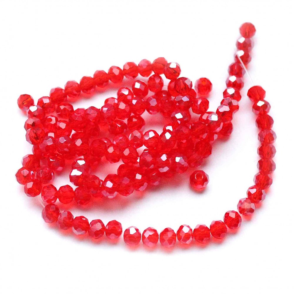 Glass crystals 4x3,5mm (004046RL)