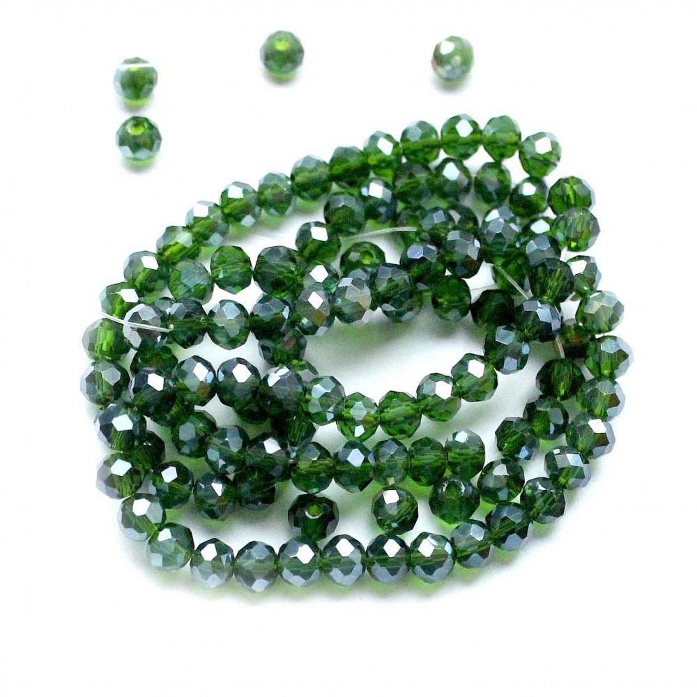 Glass crystals 4x3,5mm (004079RL)