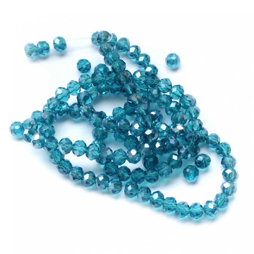 Glass crystals 4x3,5mm (004091RL)