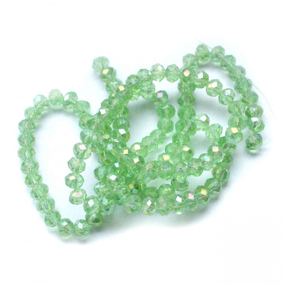 Glass crystals 4x3,5mm (004094RL)