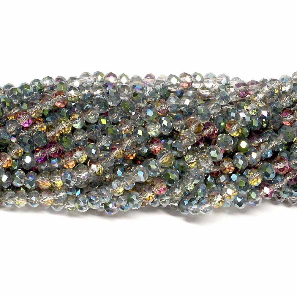 Glass crystals 4x3mm (004072RL)