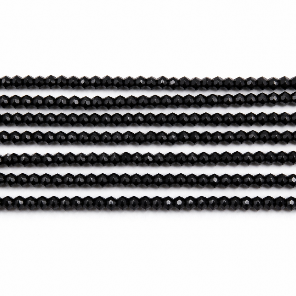 Glass crystal bicone beads 4.5×4 mm