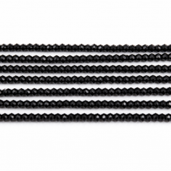 Glass crystal bicone beads 4.5×4 mm