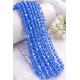 Glass crystal bicone beads 4.5×4 mm