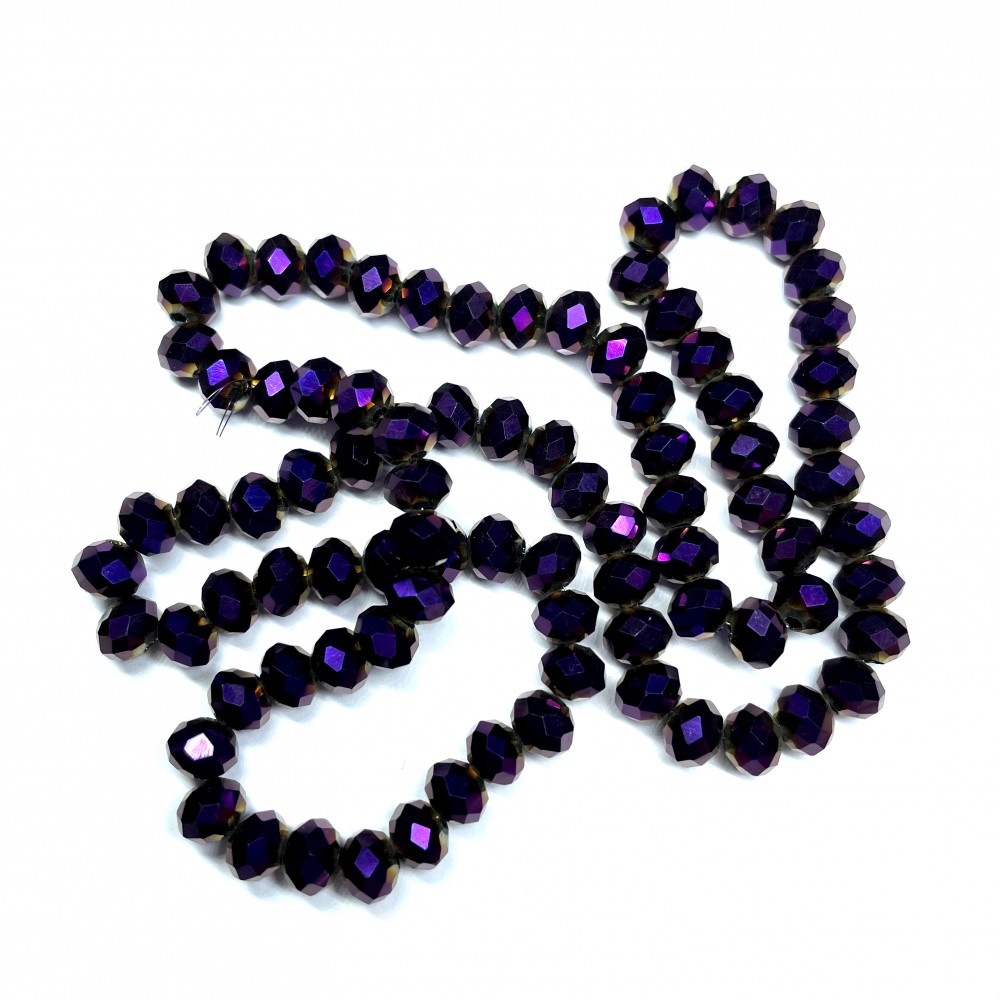 Glass crystals 6x5 mm (006081RL)