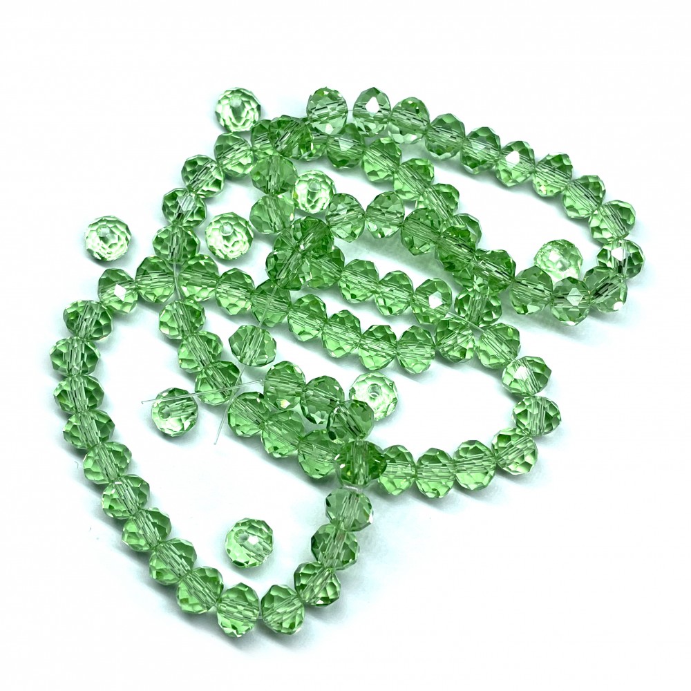 Glass crystals 6x5mm (006119RL)