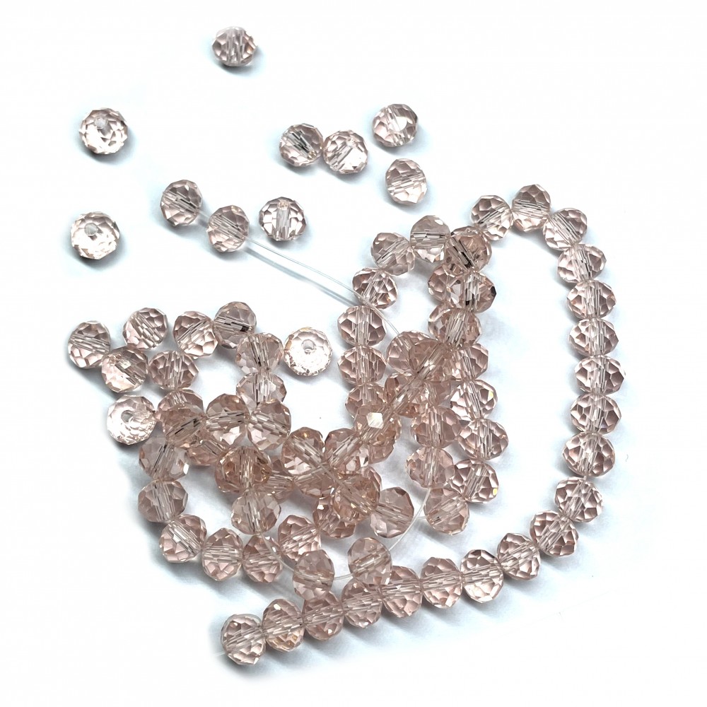 Glass crystals 6x5 mm (006122RL)