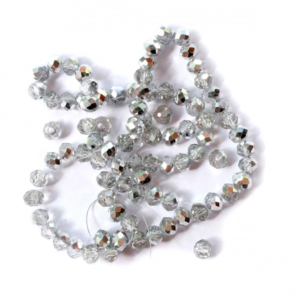 Glass crystals 6x5 mm (006005RL)