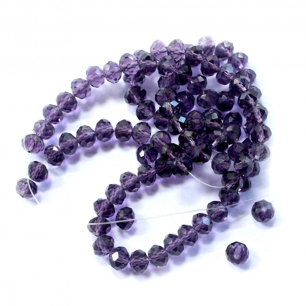 Glass crystals 6x5 mm (006099RL)