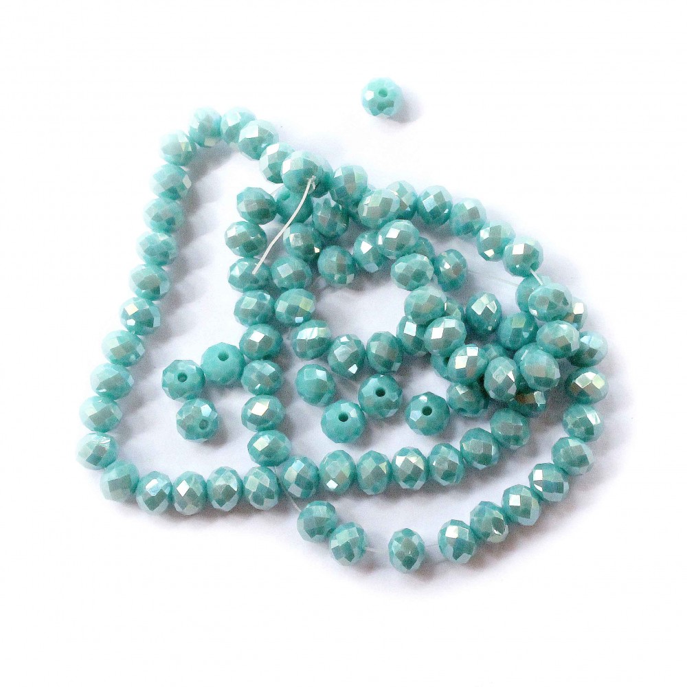 Glass crystals 6x5 mm (006134RL)