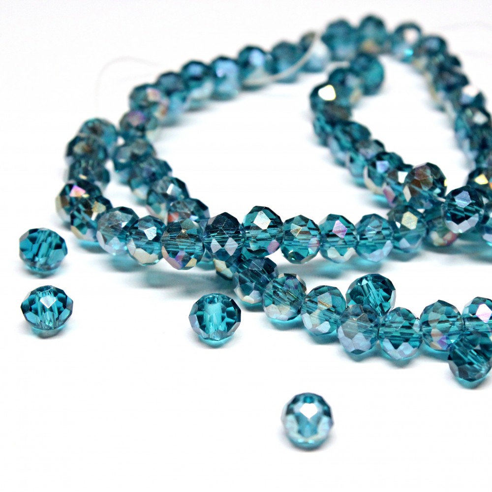 Glass crystals 6x5 mm (006158RL)