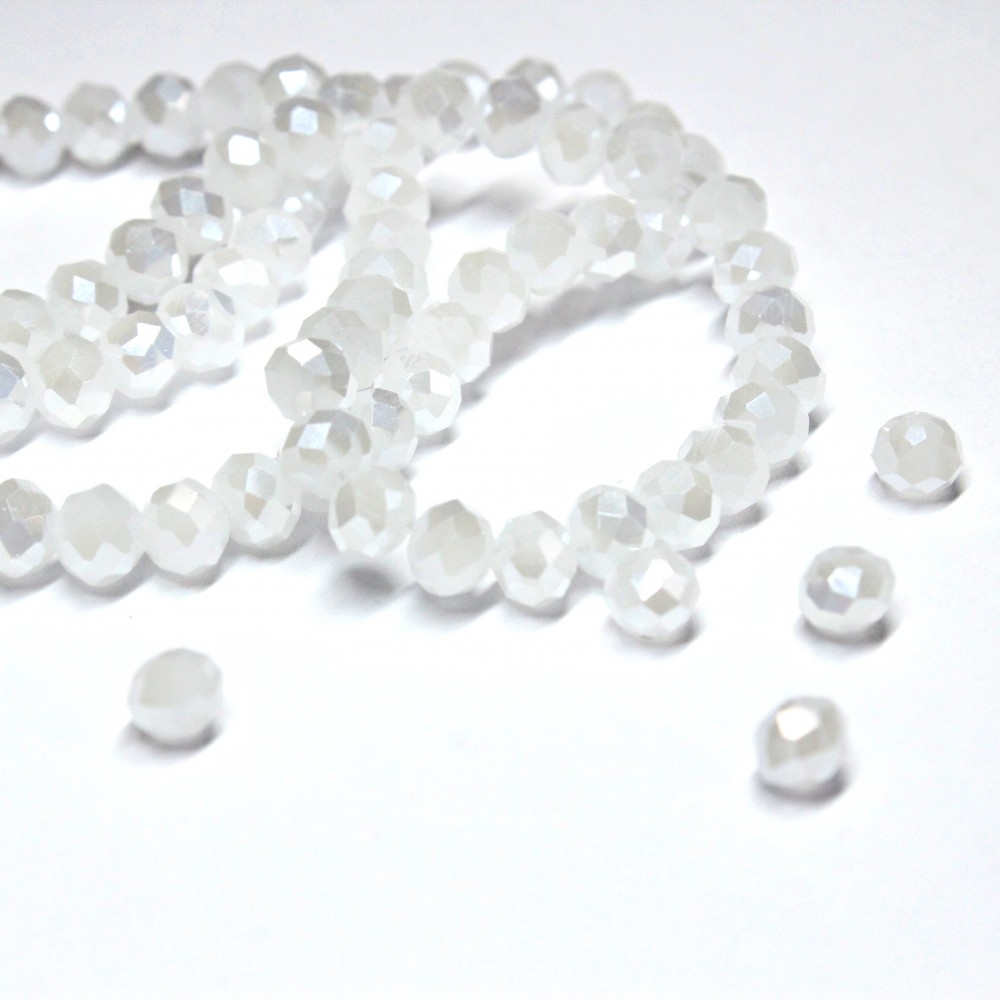 Glass crystals 6x5mm (006160RL)