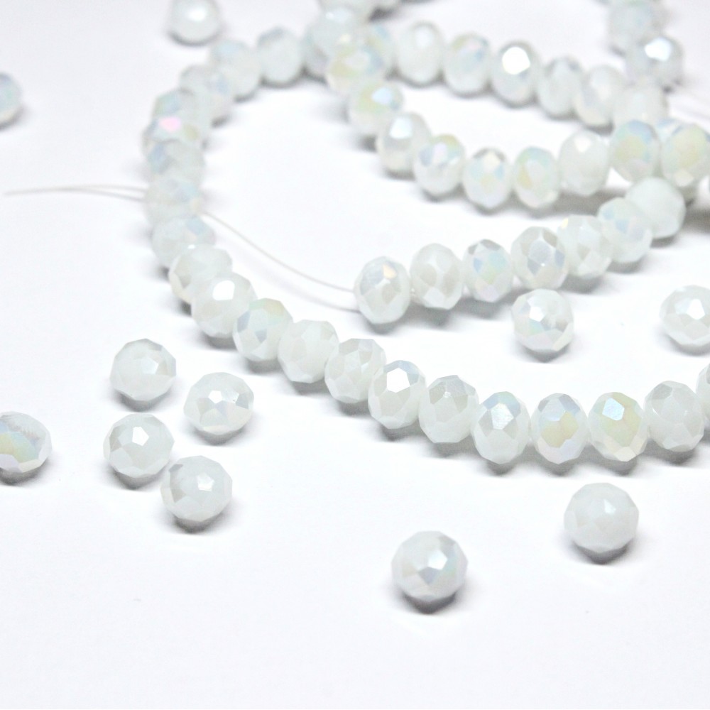 Glass crystals 6x5mm (006161RL)