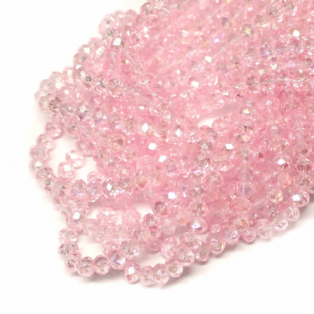 Glass crystals 6x5mm (006017RL)