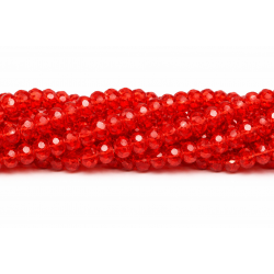 Glass crystals 8x6mm