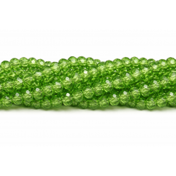 Glass crystals 8x6mm