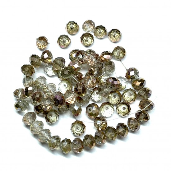 Стеклянные кристаллы 8x6мм (008015RL)