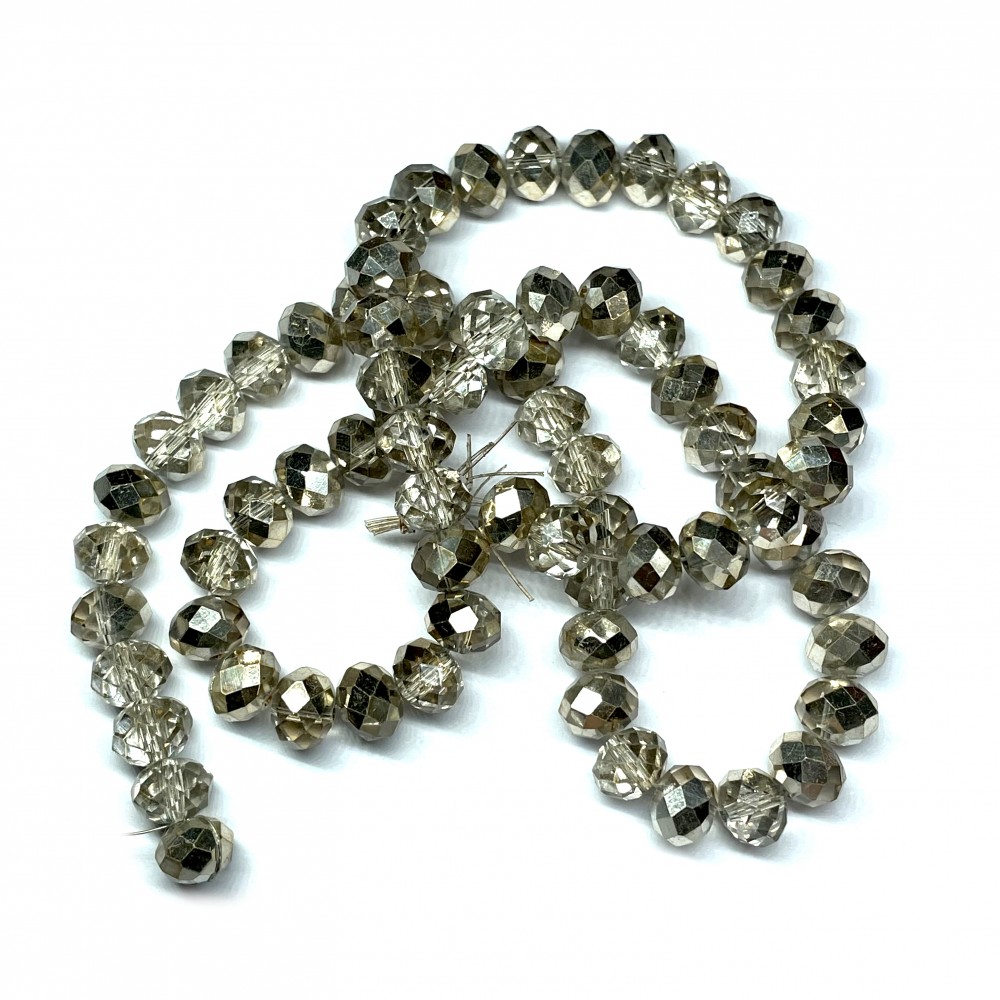 Glass crystals 8x6mm (008018RL)